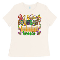Bone ı have boundary issues mardi gras olivia Ladies Tee - OliviaCreatesArt
