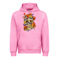 Fuchsia Pink Sorta sweet sorta spooky Urban Hoodie - RanaPortraitStore