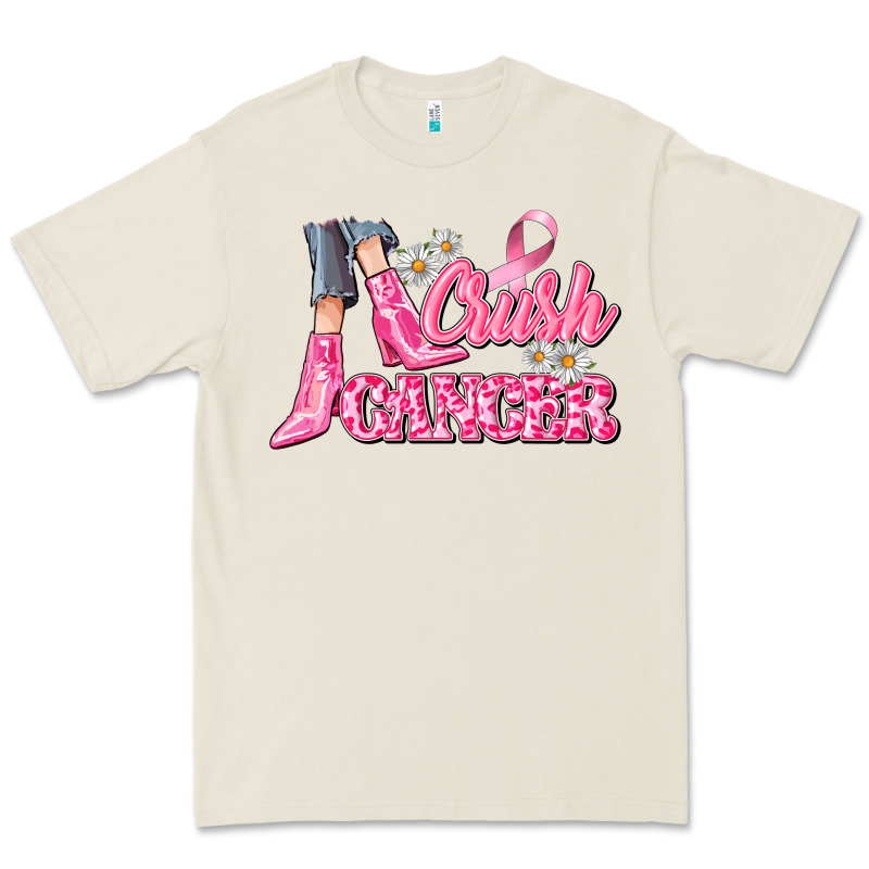 Crush Cancer Premium Tee by CowGirlArtShop | Teevron