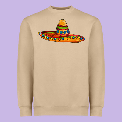 Sombrero Heavyweight Sweatshirt Designed By Adodesignshop