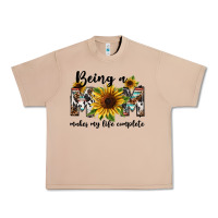 Burro Being a mom makes my life complete Mother's Day Urban Heavy Tee - FaDigitalArtStudio