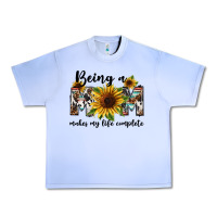 Grape Ice Being a mom makes my life complete Mother's Day Urban Heavy Tee - FaDigitalArtStudio