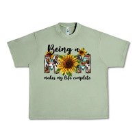 Being A Mom Makes My Life Complete Mother's Day Urban Heavy Tee | Teevron