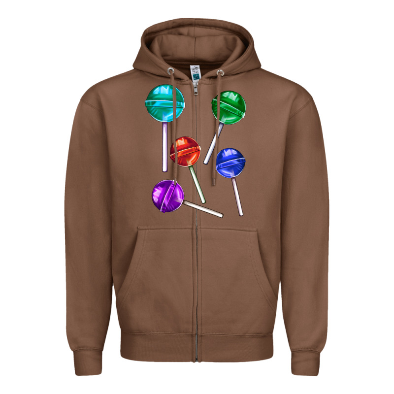 Lollipops Zipper Hoodie by AdoDesignShop | Teevron