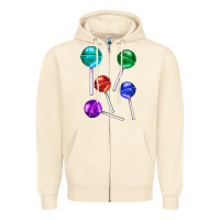 Sandshell lollipops Zipper Hoodie - AdoDesignShop