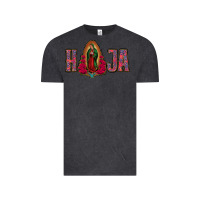 Vintage Black Hija Lady Of Guadalupe Vintage Tee - Jasminsmagicworld