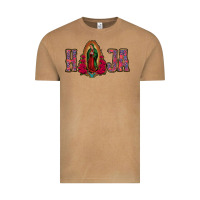 Vintage Camel Hija Lady Of Guadalupe Vintage Tee - Jasminsmagicworld