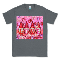 Charcoal Heather Love gnomies with gift boxes tumbler Classic Tee - HowdyJamesFarm