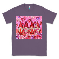 Lavender Love gnomies with gift boxes tumbler Classic Tee - HowdyJamesFarm