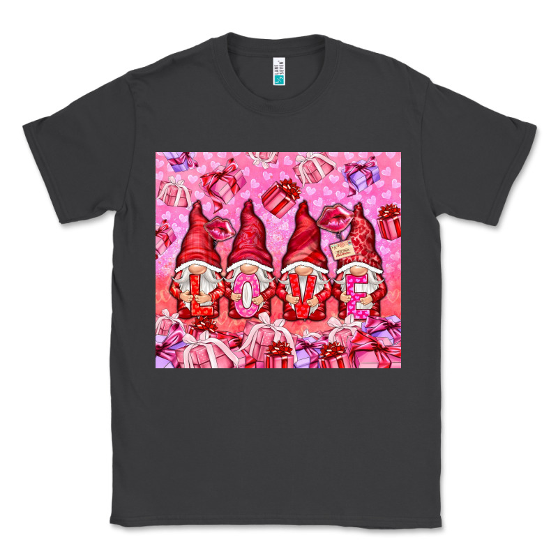 Love Gnomies With Gift Boxes Tumbler Classic Tee by HowdyJamesFarm | Teevron