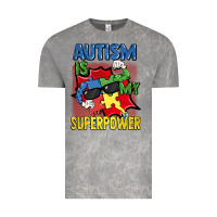 Cloud Rock Autism is my superpower Autism Awareness Day Vintage Tee - FaDigitalArtStudio