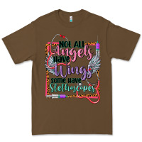 Cacao Not all angels have wings Premium Tee - CowGirlArtShop
