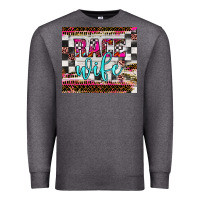 Charcoal Heather race wife Premium Sweatshirt - JahusDesignShop