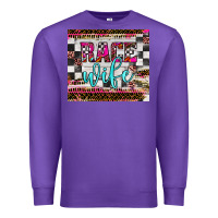 Purple race wife Premium Sweatshirt - JahusDesignShop