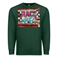Sports Green race wife Premium Sweatshirt - JahusDesignShop