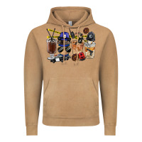 Vintage Camel Police Coffee Cups Vintage Hoodie - FaDigitalArtStudio