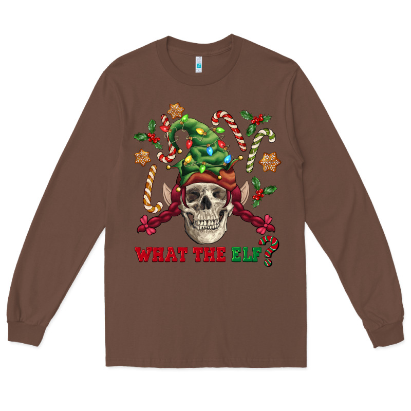 What The Elf Skull Long Sleeve Tee by FaDigitalArtStudio | Teevron