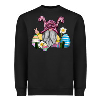Black easter gnome with eggs Heavyweight Sweatshirt - AdoDesignShop