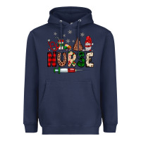 Navy nurse Christmas Heavyweight Hoodie - JahusDesignShop