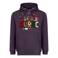 Plum nurse Christmas Heavyweight Hoodie - JahusDesignShop