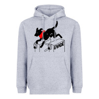 Heather Grey negro matapacos riot dog Heavyweight Hoodie - baoMotion