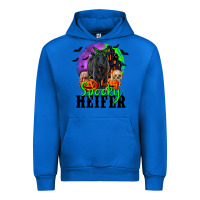 Cobalt spooky heifer black angus Urban Hoodie - RanaPortraitStore