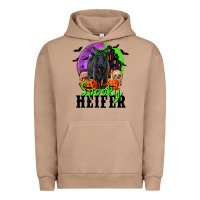 Pigment Burro spooky heifer black angus Urban Hoodie - RanaPortraitStore