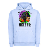 Pigment Grape Ice spooky heifer black angus Urban Hoodie - RanaPortraitStore