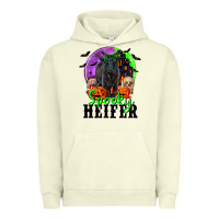 Pigment Pistachio spooky heifer black angus Urban Hoodie - RanaPortraitStore