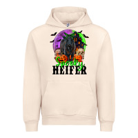 Sandshell spooky heifer black angus Urban Hoodie - RanaPortraitStore