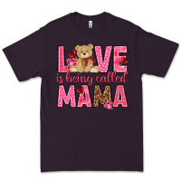 Plum Love is being called Mama Valentine's Day Premium Tee - HowdyJamesFarm