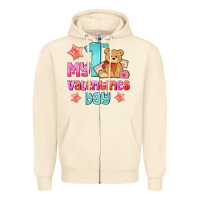 Sandshell my first valentines day Zipper Hoodie - AdoDesignShop
