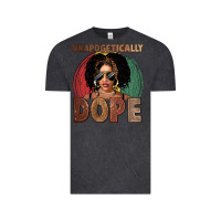 Vintage Black Unapologetically dope Vintage Tee - FaDigitalArtStudio