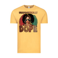Vintage Mustard Unapologetically dope Vintage Tee - FaDigitalArtStudio
