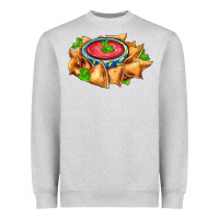 Heather Grey nacho Heavyweight Sweatshirt - AdoDesignShop