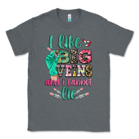 Charcoal Heather i like big veins and i cannot lie Classic Tee - CowGirlArtShop