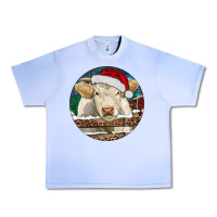 Grape Ice Charolais Cow Christmas Urban Heavy Tee - RanaPortraitStore