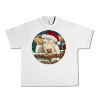 Lunar Rock Charolais Cow Christmas Urban Heavy Tee - RanaPortraitStore
