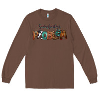 Chestnut Somebody's Problem Long Sleeve Tee - FaDigitalArtStudio