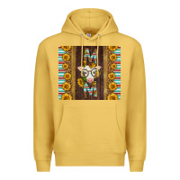 Antique Gold Western Baby Calf Mom Premium Hoodie - LillyAllenDesigns