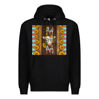 Black Western Baby Calf Mom Premium Hoodie - LillyAllenDesigns