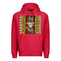 Cardinal Western Baby Calf Mom Premium Hoodie - LillyAllenDesigns