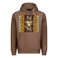 Chestnut Western Baby Calf Mom Premium Hoodie - LillyAllenDesigns