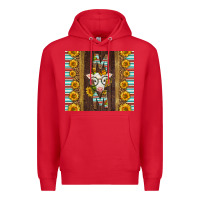 Red Western Baby Calf Mom Premium Hoodie - LillyAllenDesigns