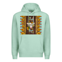 Seafoam Western Baby Calf Mom Premium Hoodie - LillyAllenDesigns