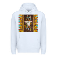 White Western Baby Calf Mom Premium Hoodie - LillyAllenDesigns