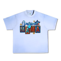 Grape Ice American mama 4th of july Urban Heavy Tee - FaDigitalArtStudio