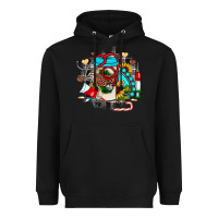 Black Christmas sunflower gemstone nurse Heavyweight Hoodie - JahusDesignShop