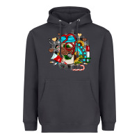 Smoke Christmas sunflower gemstone nurse Heavyweight Hoodie - JahusDesignShop