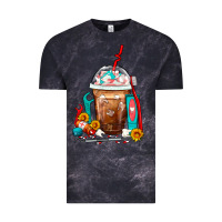 Cloud Black Dentist Frappe Coffee Vintage Tee - FaDigitalArtStudio